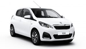 Category A | 350.00 € per month | Peugeot 107 or similar